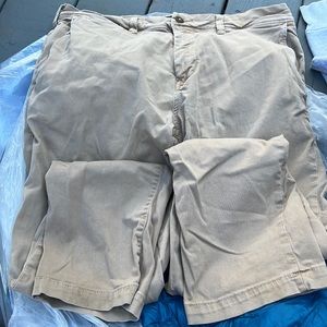 American Eagle slim straight khakis
